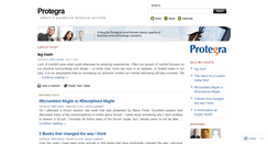 Desktop Screenshot of blog.protegra.com